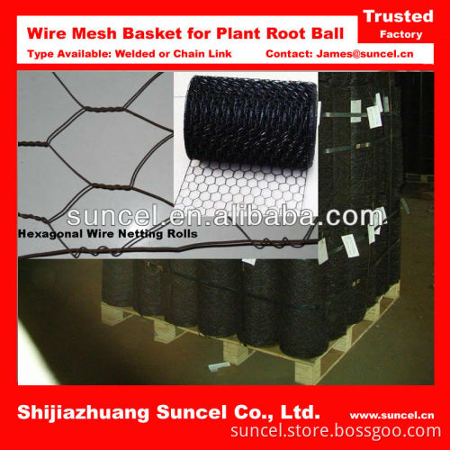 Hexagonal Wire Netting For Root Ball Basket